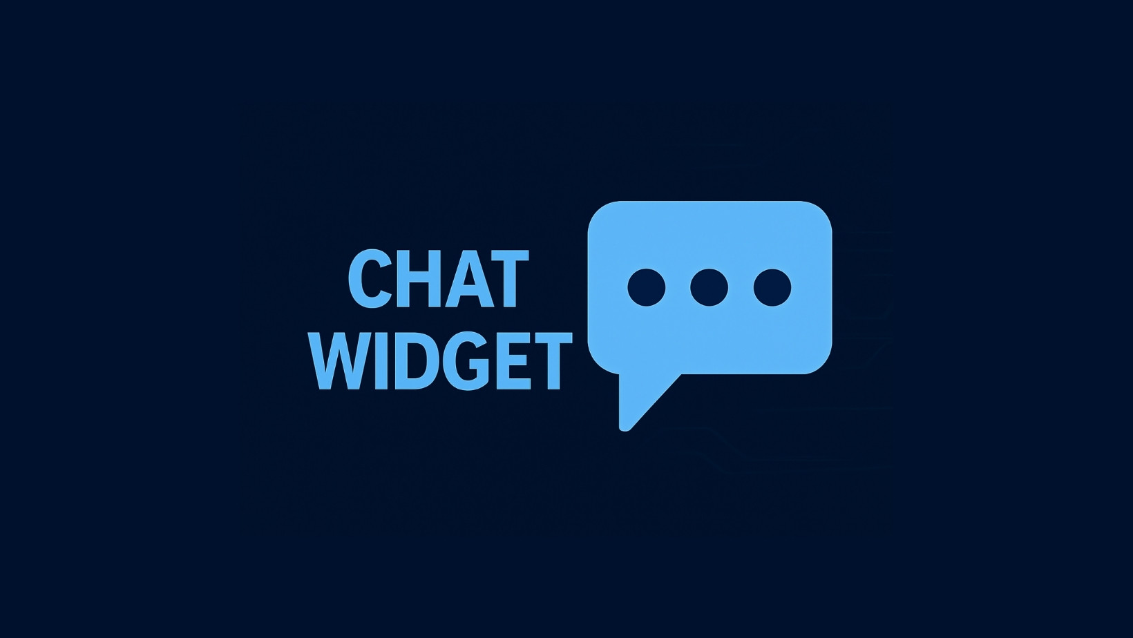 Chat Widget in GHL